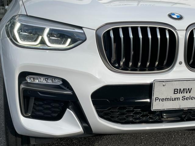 Ｘ３ Ｍ４０ｄ　【正規認定中古車】【全国正規ディーラー保証付／２年・走行距離無制限】ｈａｍａｎ／ｋａｒｄｏｎ　リアシートアジャスト　２１インチアルミ　ブラックレザーシート　全席シートヒーター　トップビューカメラ（21枚目）