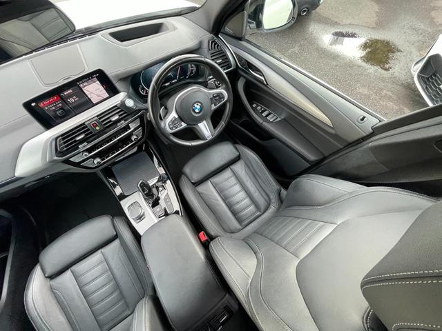 Ｘ３ Ｍ４０ｄ　【正規認定中古車】【全国正規ディーラー保証付／２年・走行距離無制限】ｈａｍａｎ／ｋａｒｄｏｎ　リアシートアジャスト　２１インチアルミ　ブラックレザーシート　全席シートヒーター　トップビューカメラ（40枚目）