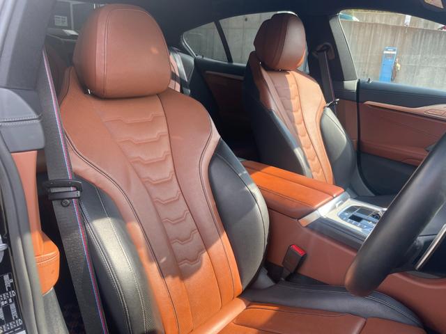 ８シリーズ ８４０ｉ　グランクーペ　Ｍスポーツ　【正規認定中古車】【全国正規ディーラー保証付／２年・走行距離無制限】弊社下取り　Ｍスポーツブレーキ　ハーマンカードン　茶革スポーツシート　シートヒーター　ベンチレーション　Ｍサスペンション（7枚目）