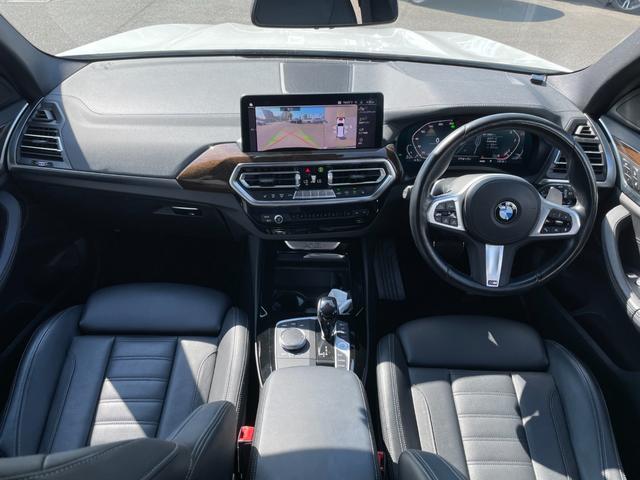 Ｘ３ ｘＤｒｉｖｅ　２０ｄ　Ｍスポーツ　【正規認定中古車】【全国正規ディーラー保証付／２年・走行距離無制限】黒革　トップビュー　ＡＣＣ　全方位ＰＤＣ　シートヒーター　後退アシスト　ＴＶ　Ｂｌｕｅｔｏｏｔｈ　２０インチアルミ　純正前後ドラレコ（2枚目）