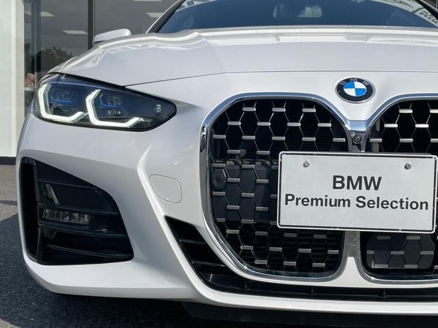 ４シリーズ ４２０ｉカブリオレ　Ｍスポーツ　【正規認定中古車】【全国正規ディーラー保証付／２年・走行距離無制限】コニャックレザー　ファストトラックパッケージ　レーザーライト　フルセグＴＶ　パーキングアシスト　３６０度カメラ　弊社下取り車（18枚目）