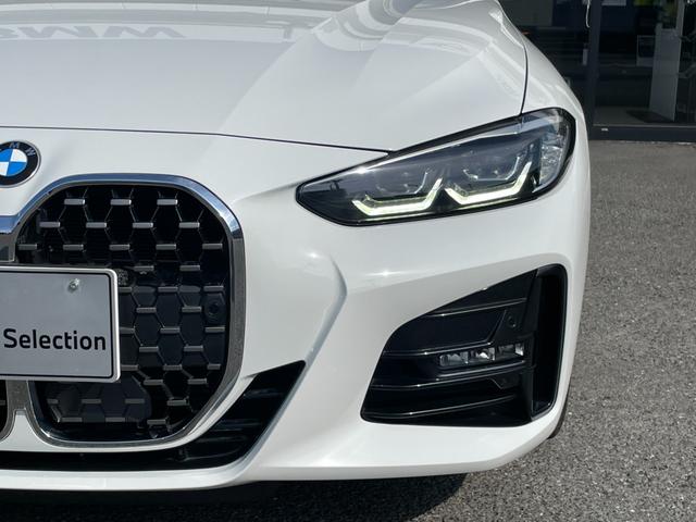 ４シリーズ ４２０ｉクーペ　Ｍスポーツ　【正規認定中古車】【全国正規ディーラー保証付／２年・走行距離無制限】　ブラックレザーシート　シートヒーター　　バックカメラ　ＬＥＤヘッドライト　アクティブクルーズコントロール　パーキングアシスト（9枚目）
