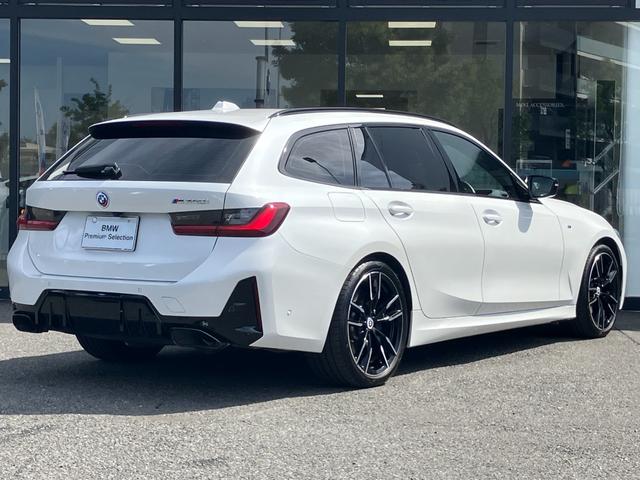 ３シリーズ Ｍ３４０ｉ　ｘＤｒｉｖｅツーリング　【正規認定中古車】【全国正規ディーラー保証付／２年・走行距離無制限】１９ＡＷ　茶革スポーツシート　シートヒーター　ハーマンカードン　トップビュー　全方囲ＰＤＣ　純正前方ドラレコ　ＡＣＣ　パドルシフト（42枚目）