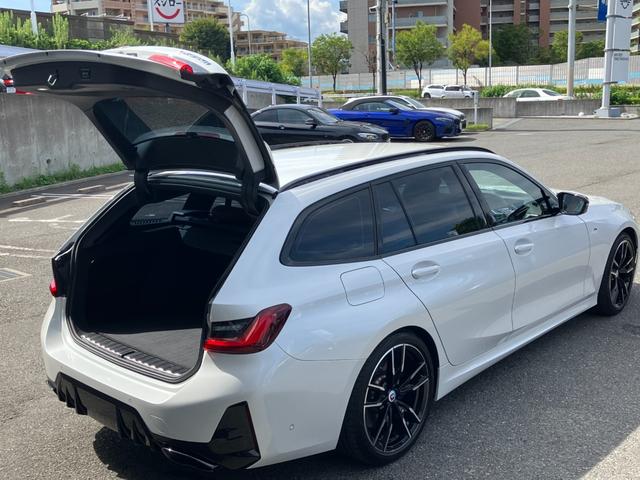 ３シリーズ Ｍ３４０ｉ　ｘＤｒｉｖｅツーリング　【正規認定中古車】【全国正規ディーラー保証付／２年・走行距離無制限】１９ＡＷ　茶革スポーツシート　シートヒーター　ハーマンカードン　トップビュー　全方囲ＰＤＣ　純正前方ドラレコ　ＡＣＣ　パドルシフト（58枚目）