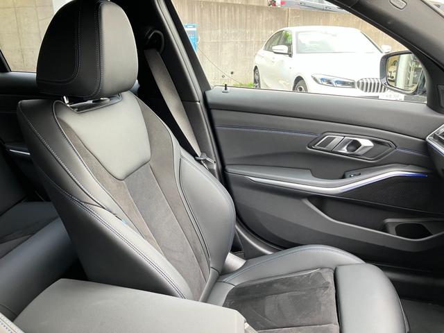 ３シリーズ ３１８ｉ　Ｍスポーツ　【正規認定中古車】【全国正規ディーラー保証付／２年・走行距離無制限】ワンオーナー　禁煙車　弊社新車拠点下取　アンビエントライト　トップビューカメラ　電動トランク　全方位センサー　半革スポーツ電動シート（53枚目）