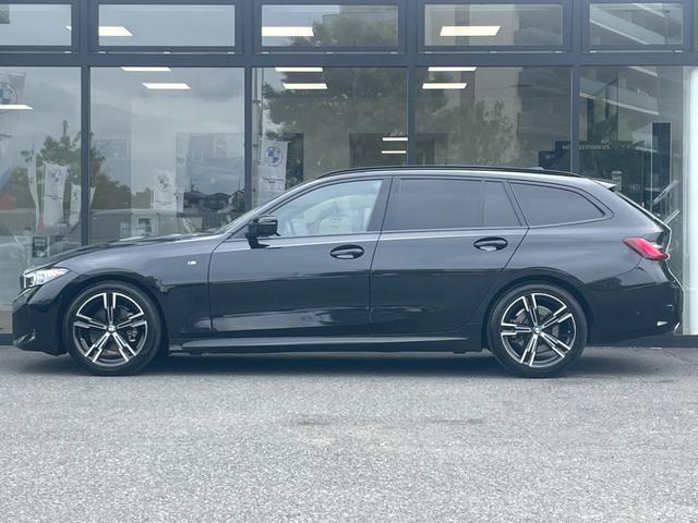 ３シリーズ ３１８ｉツーリング　Ｍスポーツ　【正規認定中古車】【全国正規ディーラー保証付／２年・走行距離無制限】トップビューカメラ　全方位センサー　シートヒーター　アンビエントライト　半革スポーツシート　パドルシフト　オートトランク　ＡＣＣ（7枚目）