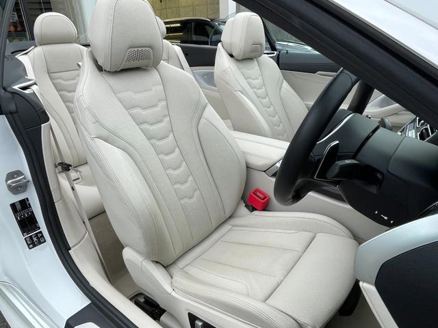８シリーズ Ｍ８５０ｉ　ｘＤｒｉｖｅカブリオレ　【正規認定中古車】【全国正規ディーラー保証付／２年・走行距離無制限】弊社下取り　Ｂｏｗｅｒｓ　＆　Ｗｉｌｋｉｎｓ　ホワイトレザースポーツシート　シートヒーター　ベンチレーション　レーザーヘッドライト（4枚目）