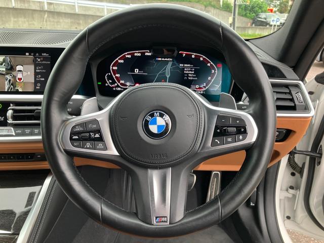 ４シリーズ Ｍ４４０ｉ　ｘＤｒｉｖｅクーペ　【正規認定中古車】【全国正規ディーラー保証付／２年・走行距離無制限】レーザーライト　電動トランク　茶革Ｍスポーツシート　アダプティブＭサスペンション　トップビューカメラ　ハーマンカードンスピーカー（6枚目）