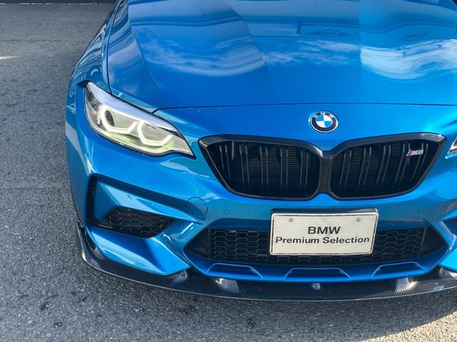 M2 コンペティション 【正規認定中古車】【全国正規ディーラー保証付/2年・走行距離無制限】19AW Adaptive LED harman/kardon 社外フルセグTV 黒革スポーツPシート シートヒーター SOS(10枚目)