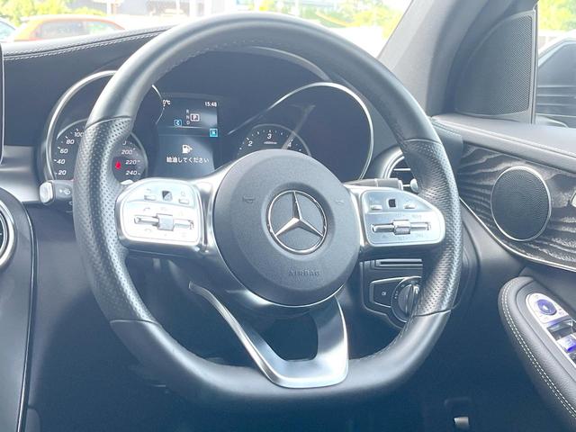 ＧＬＣ ＧＬＣ２２０ｄ　４マチック　クーペ　ＡＭＧライン　ガラススライディングルーフ　レーダーセーフティＰＫＧ　純正ナビＴＶ　全周囲カメラ　ディストロニックプラス　ハーフレザーシート　パワーシート　シートヒーター　キーレスゴー　純正１９インチアルミホイール（12枚目）