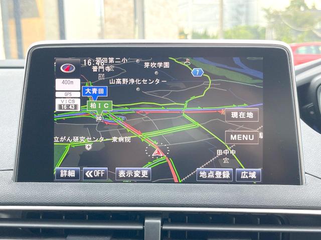 ３００８ ＧＴライン　純正ナビＴＶ　リアカメラ　パワーバックドア　アダプティブクルコン　アドバンスドグリップコントロール　ＬＥＤヘッド　純正１８インチＡＷ　ＧＴＬｉｎｅロゴ付革巻きステアリング　ＥＴＣ　禁煙車（4枚目）