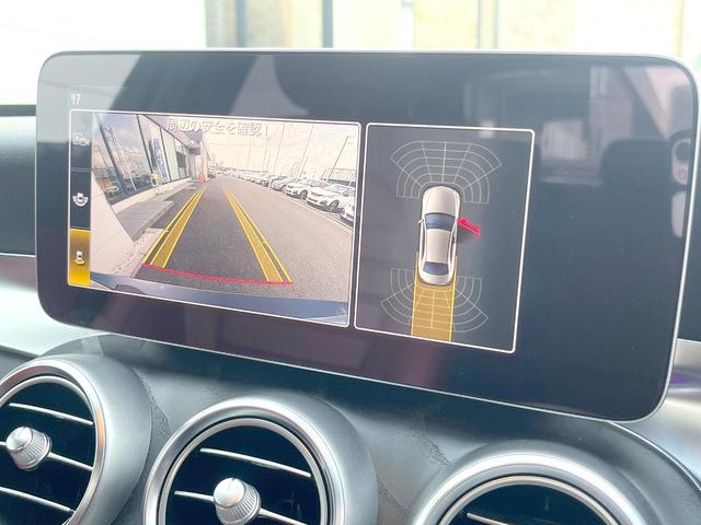 Ｃクラス Ｃ２００アバンギャルド　ＡＭＧライン　１オーナー　レザーエクスクルーシブＰＫＧ　レーダーセーフティＰＫＧ　赤革シート　Ａｐｐｌｅｃａｒｐｌａｙ　純正ナビＴＶ　バックカメラ　Ｂｕｒｍｅｓｔｅｒ　ＨＵＤ　純正１８インチＡＷ　ＥＴＣ　禁煙車（5枚目）