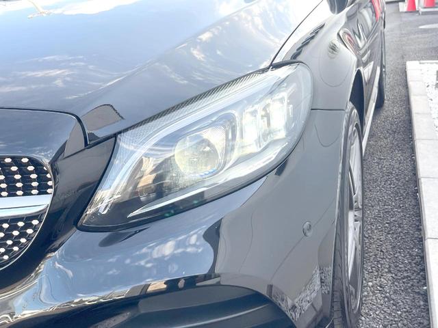 Ｃクラス Ｃ２００アバンギャルド　ＡＭＧライン　１オーナー　レザーエクスクルーシブＰＫＧ　レーダーセーフティＰＫＧ　赤革シート　Ａｐｐｌｅｃａｒｐｌａｙ　純正ナビＴＶ　バックカメラ　Ｂｕｒｍｅｓｔｅｒ　ＨＵＤ　純正１８インチＡＷ　ＥＴＣ　禁煙車（13枚目）