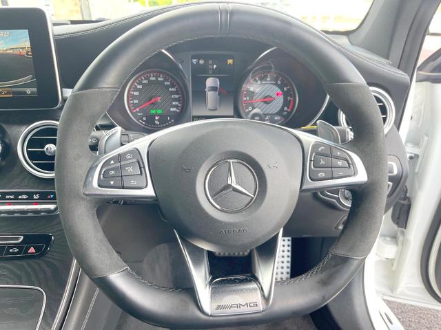ＧＬＣ ＧＬＣ６３　Ｓ　４マチック＋　カーボンエクステリアＰＫＧ　カーボンドアミラー／リアスポイラー　黒革シート　レーダーセーフティＰＫＧ　パノラミックスライディングルーフ　Ｂｕｒｍｅｓｔｅｒサウンド　純正２１インチアルミホイール　ＥＴＣ（12枚目）
