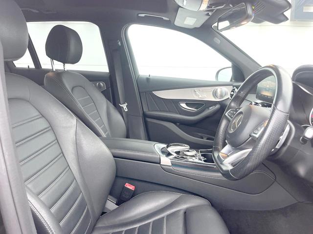 ＧＬＣ ＧＬＣ２５０　４マチックスポーツ（本革仕様）　本革仕様　パノラミックスライディングルーフ　Ｂｕｒｍｅｓｔｅｒサウンド　黒革シート　純正ナビＴＶ　全周囲カメラ　レーダーセーフティＰＫＧ　シートヒーター　パワーシート　純正１９インチＡＷ　ＥＴＣ　禁煙（9枚目）