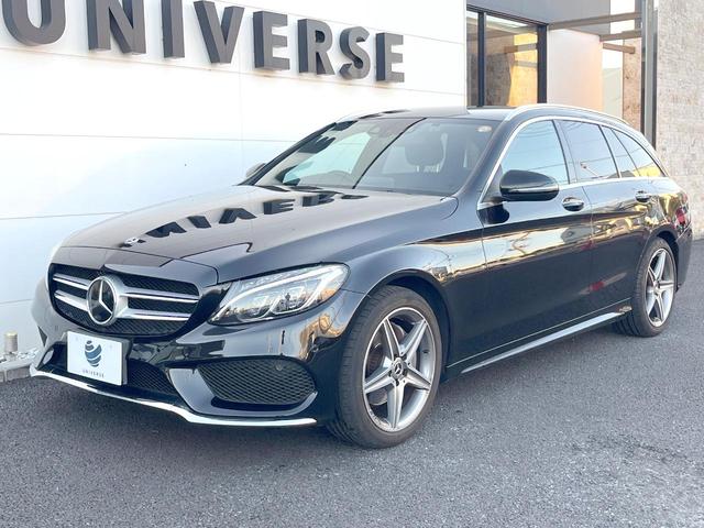Ｃクラスステーションワゴン Ｃ２００　ステーションワゴン　スポーツ　レーダーセーフティＰＫＧ　黒革シート　純正ナビＴＶ　バックカメラ　パワーシート　シートヒーター　パークトロニック　パワーバックドア　アダプティブハイビームアシスト　純正１８インチＡＷ　ＥＴＣ　禁煙車（17枚目）