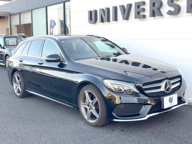 Ｃクラスステーションワゴン Ｃ２００　ステーションワゴン　スポーツ　レーダーセーフティＰＫＧ　黒革シート　純正ナビＴＶ　バックカメラ　パワーシート　シートヒーター　パークトロニック　パワーバックドア　アダプティブハイビームアシスト　純正１８インチＡＷ　ＥＴＣ　禁煙車（25枚目）
