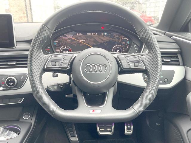 Ａ５スポーツバック ４０ＴＦＳＩスポーツ　ＳラインＰＫＧ　シートヒーター　純正ナビＴＶ　３６０度カメラ　マトリクスＬＥＤヘッドランプ　バーチャルコックピット　アダプティブクルコン　メモリー付パワーシート　純正１８インチＡＷ　ＥＴＣ　禁煙車（12枚目）