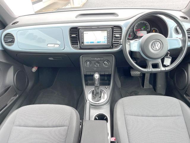 ザ・ビートル デザイン HIDヘッドランプジ 純正ナビ フルセグTV リアビューカメラ オートクルーズコントロール 純正16インチアルミホイール Bluetooth接続 ETC 禁(2枚目)