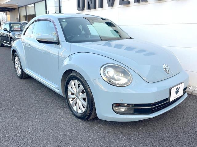 ザ・ビートル デザイン　クラリオン製ナビＴＶ　ＨＩＤヘッドランプ　クルーズコントロール　純正１６インチＡＷ　ＣＤ／ＤＶＤ　Ｂｌｕｅｔｏｏｔｈ再生　革巻きステアリングホイール　ブラックファブリックシート　ＥＴＣ　禁煙車（35枚目）