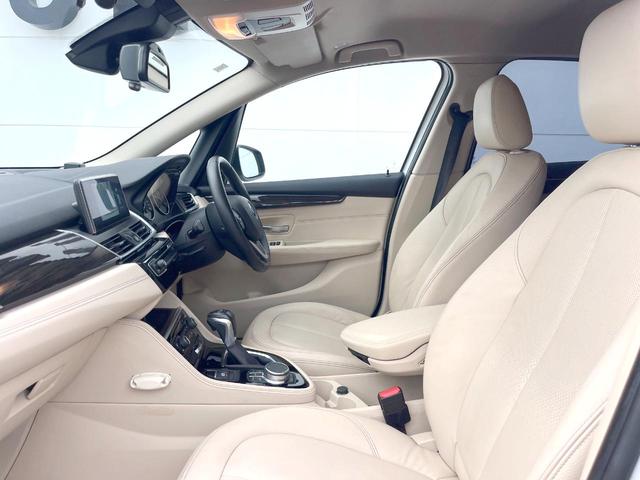 ２シリーズ ２１８ｄアクティブツアラー　ラグジュアリー　パーキングサポートＰＫＧ　ベージュ革シート　パワーシート　シートヒーター　インテリジェントセーフティ　純正ナビ　リアビューカメラ　ＬＥＤヘッドランプ　純正１６インチＡＷ　ルームミラー内蔵ＥＴＣ　禁煙車（27枚目）