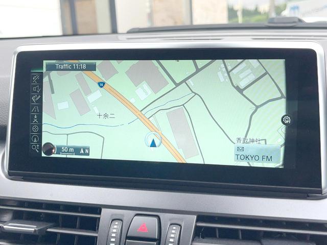 ２シリーズ ２１８ｄアクティブツアラー　ラグジュアリー　パーキングサポートＰＫＧ　コンフォートＰＫＧ　黒革シート　パワーシート　シートヒーター　パワーバックドア　純正ナビ　リアビューカメラ　ＬＥＤヘッド　純正１６インチＡＷ　ルームミラー内蔵ＥＴＣ　禁煙車（4枚目）