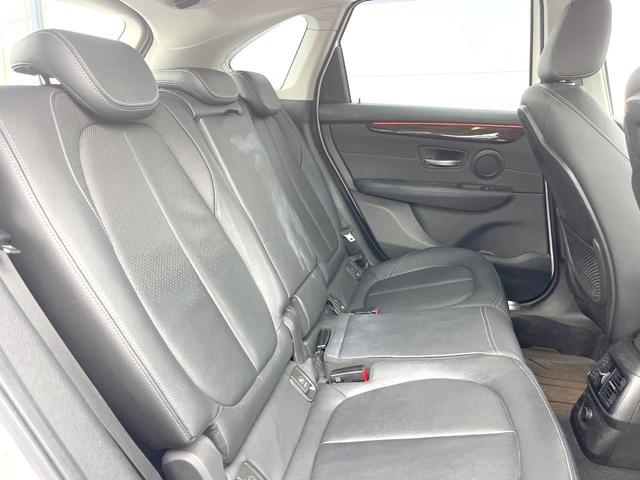 ２シリーズ ２１８ｄアクティブツアラー　ラグジュアリー　パーキングサポートＰＫＧ　コンフォートＰＫＧ　黒革シート　パワーシート　シートヒーター　パワーバックドア　純正ナビ　リアビューカメラ　ＬＥＤヘッド　純正１６インチＡＷ　ルームミラー内蔵ＥＴＣ　禁煙車（10枚目）