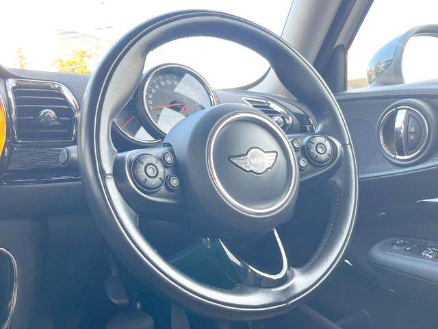 MINI クーパーD クラブマン ペッパーPKG LEDヘッドランプ/LEDフロントフォグランプ 純正ナビ リアビューカメラ アクティブクルーズ インテリジェントセーフティ コンフォートアクセス OP17インチアルミ ETC 禁煙(11枚目)