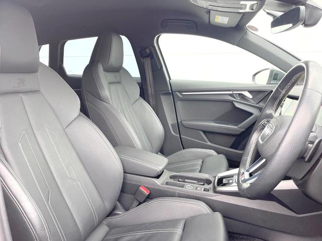 A3 スポーツバック40TFSIクワトロ Sライン 1オーナー コンビニエンス/アシスタンスPKG SラインプラスPKG ナビPKG 黒革 純正ナビTV バックカメラ バーチャルコックピット アダプティブクルコン LEDヘッドランプ ETC 禁煙(9枚目)