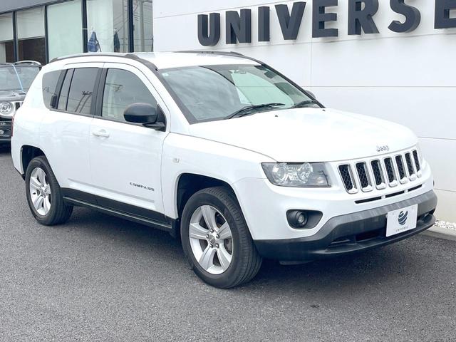 ジープ・コンパス スポーツ 三菱製ナビTV バックカメラ サイドカメラ クルーズコントロール 純正17インチ5本AW Bluetooth接続 プライバシーガラス オートエアコン シルバールーフレール ETC 禁煙車(21枚目)