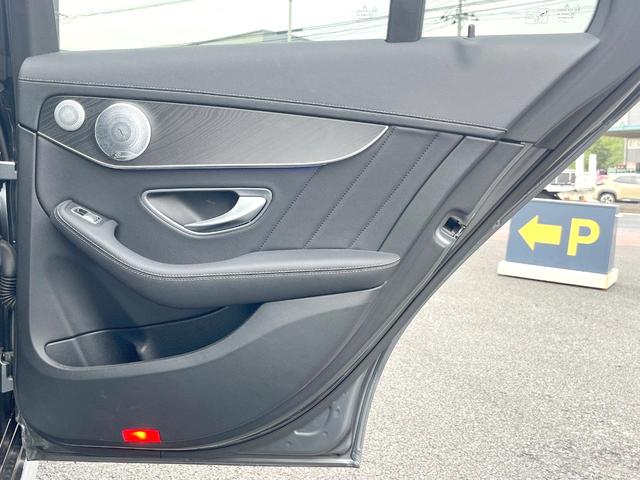 Cクラス C43 4マチック パノラミックスライディングルーフ 黒革シート 純正ナビTV バックカメラ レーダーセーフティPKG Burmester パワーシート シートヒーター 純正19インチAW キーレスゴー ETC 禁煙車(42枚目)