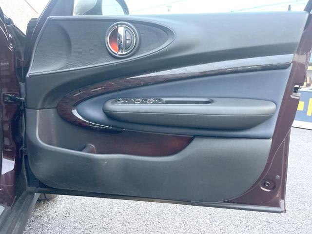 MINI クーパーS クラブマン 格子ステッチ入革シートセット ペッパーPKG 純正ナビ フルセグ バックカメラ パークディスタンスコントロール アクティブクルコン パワーシート シートヒーター 純正17インチAW ETC 禁煙車(40枚目)