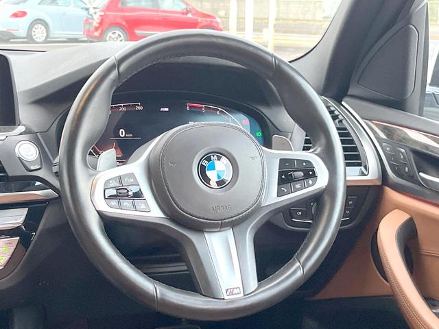 X3 xDrive 20d Mスポーツ ハイラインPKG OP20インチアルミ 純正ナビTV 360度カメラ コンフォートアクセス 全席シートヒーター パワーシート アクティブクルコン ヘッドアップディスプレイ LEDヘッドライト 禁煙(11枚目)
