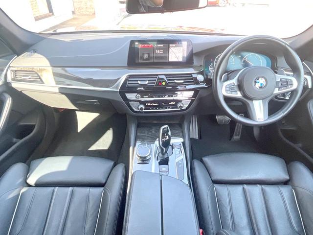 5シリーズ 523d Mスポーツ 1オーナー ハイラインPKG 黒革シート 純正ナビTV 360度カメラ アクティブクルコン パワーシート 全席シートヒーター 純正19インチAW LEDヘッドランプ ハイビームアシスト ETC 禁煙車(2枚目)