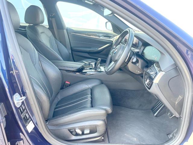 5シリーズ 523d Mスポーツ 1オーナー ハイラインPKG 黒革シート 純正ナビTV 360度カメラ アクティブクルコン パワーシート 全席シートヒーター 純正19インチAW LEDヘッドランプ ハイビームアシスト ETC 禁煙車(9枚目)