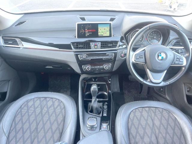 X1 xDrive 20i xライン コンフォートPKG 純正ナビ Bluetooth パークディスタンスコントロール パーキングアシスト リアビューカメラ パワーバックドア 純正18インチAW LEDヘッドランプ ETC 禁煙車(2枚目)
