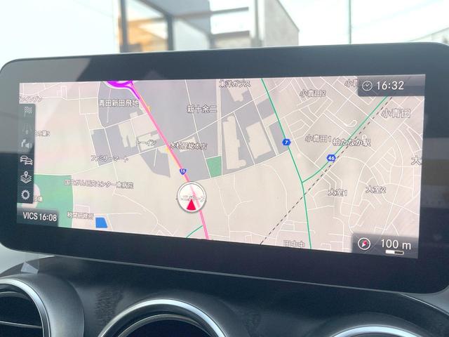 Cクラス C200ローレウスエディションスポーツプラスパック 特別仕様車 レーダーセーフティPKG HUD 革シート 純正ナビTV リアビューカメラ キーレスゴー シートヒーター パワーシート LEDヘッドライト ハイビームアシスト 純正18インチアルミ 禁煙(4枚目)
