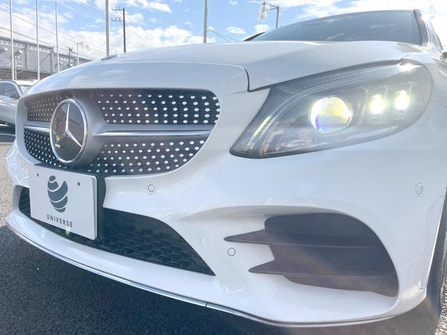 Cクラス C200ローレウスエディションスポーツプラスパック 特別仕様車 レーダーセーフティPKG HUD 革シート 純正ナビTV リアビューカメラ キーレスゴー シートヒーター パワーシート LEDヘッドライト ハイビームアシスト 純正18インチアルミ 禁煙(13枚目)