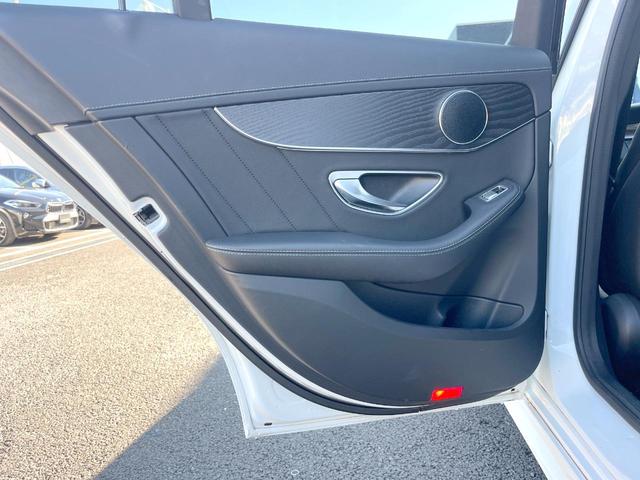 Cクラス C200アバンギャルド AMGライン レザーエクスクルーシブPKG レーダーセーフティPKG 純正ナビTV リアビューカメラ キーレスゴー パワーシート LEDヘッドライト ハイビームアシスト 純正18インチアルミ ETC 禁煙車(44枚目)