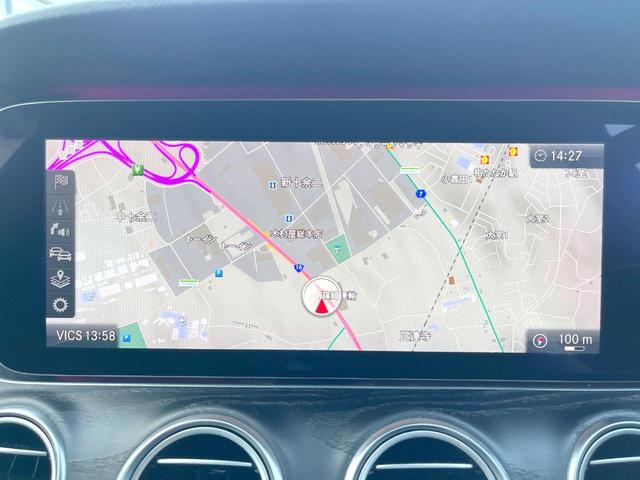 Eクラスステーションワゴン E220d ステーションワゴンアバンギャルドスポーツ レザーPKG エアバランスPKG 全席シートヒーター Burmesterサウンド レーダーセーフティPKG 純正ナビTV 360度カメラ LEDヘッドランプ 電動リア 純正19インチアルミ ETC(4枚目)