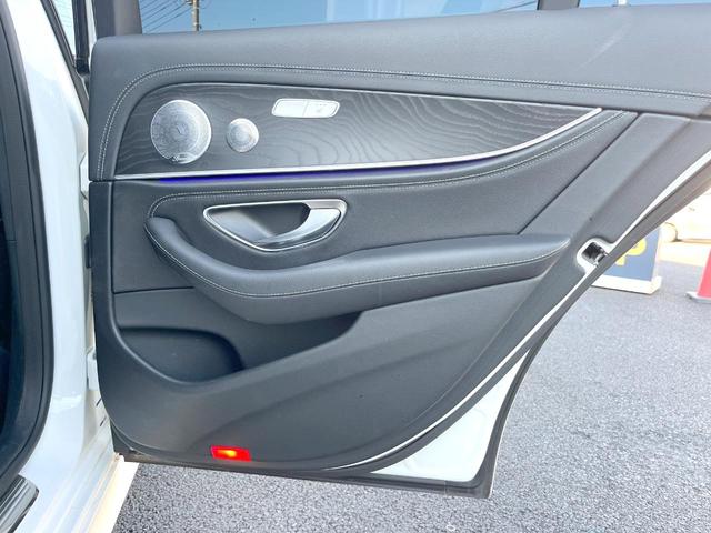 Eクラスステーションワゴン E220d ステーションワゴンアバンギャルドスポーツ レザーPKG エアバランスPKG 全席シートヒーター Burmesterサウンド レーダーセーフティPKG 純正ナビTV 360度カメラ LEDヘッドランプ 電動リア 純正19インチアルミ ETC(49枚目)