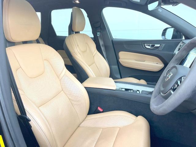 ＸＣ６０ Ｄ４　ＡＷＤ　インスクリプション　サンルーフ　茶革シート　車間警告機能　純正ナビＴＶ　３６０度カメラ　アダプティブクルーズ　全席シートヒーター　ベンチレーション　レーンキープ　ブラインドスポット　ＨＵＤ　純正１９インチアルミ　ＥＴＣ（8枚目）