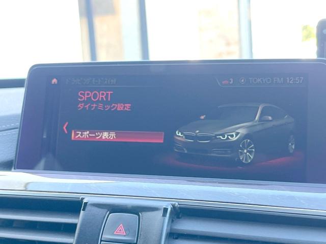 3シリーズ 320dグランツーリスモ Mスポーツ 革シートセット 黒革シート シートヒーター 純正ナビ リアビューカメラ アクティブクルーズコントロール パークディスタンスコントロール 純正19インチアルミホイール パドルシフト コンフォートアクセス(40枚目)