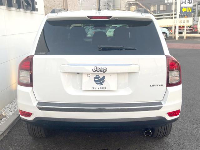 ジープ・コンパス リミテッド サンルーフ 茶革シート 前席シートヒーター carrozzeria製ナビ フルセグ Bluetooth接続 バックカメラ クルコン プライバシーガラス ルーフレール 純正18インチアルミ ETC(15枚目)