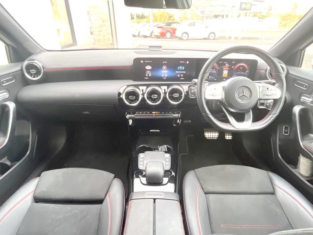 Aクラスセダン A180 スタイルセダン AMGライン ナビゲーションPKG レーダーセーフティPKG 純正ナビTV バックカメラ LEDヘッドランプ アダプティブハイビームアシスト+ 前席シートヒーター パワーシート 純正18インチアルミ ETC(2枚目)