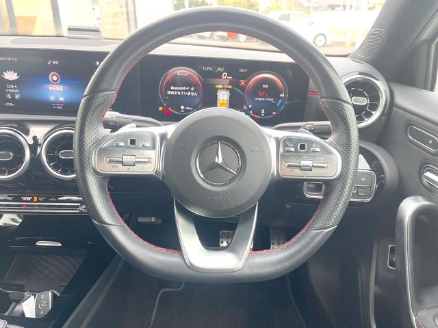 Aクラスセダン A180 スタイルセダン AMGライン ナビゲーションPKG レーダーセーフティPKG 純正ナビTV バックカメラ LEDヘッドランプ アダプティブハイビームアシスト+ 前席シートヒーター パワーシート 純正18インチアルミ ETC(11枚目)