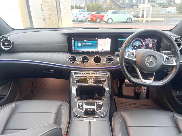 Eクラス E220d アバンギャルド スポーツ レザーエクスクルーシブPKG サンルーフ 黒革 Burmesterサウンド HUD 全席シートヒーター 電動リア レーダーセーフティPKG 純正ナビTV 360度カメラ LEDヘッドランプ ETC(2枚目)