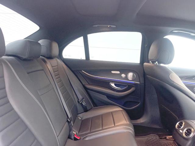 Eクラス E220d アバンギャルド スポーツ レザーエクスクルーシブPKG サンルーフ 黒革 Burmesterサウンド HUD 全席シートヒーター 電動リア レーダーセーフティPKG 純正ナビTV 360度カメラ LEDヘッドランプ ETC(9枚目)