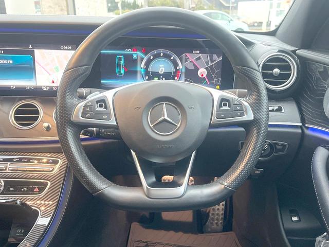 Eクラス E220d アバンギャルド スポーツ レザーエクスクルーシブPKG サンルーフ 黒革 Burmesterサウンド HUD 全席シートヒーター 電動リア レーダーセーフティPKG 純正ナビTV 360度カメラ LEDヘッドランプ ETC(11枚目)
