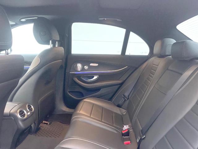 Eクラス E220d アバンギャルド スポーツ レザーエクスクルーシブPKG サンルーフ 黒革 Burmesterサウンド HUD 全席シートヒーター 電動リア レーダーセーフティPKG 純正ナビTV 360度カメラ LEDヘッドランプ ETC(27枚目)